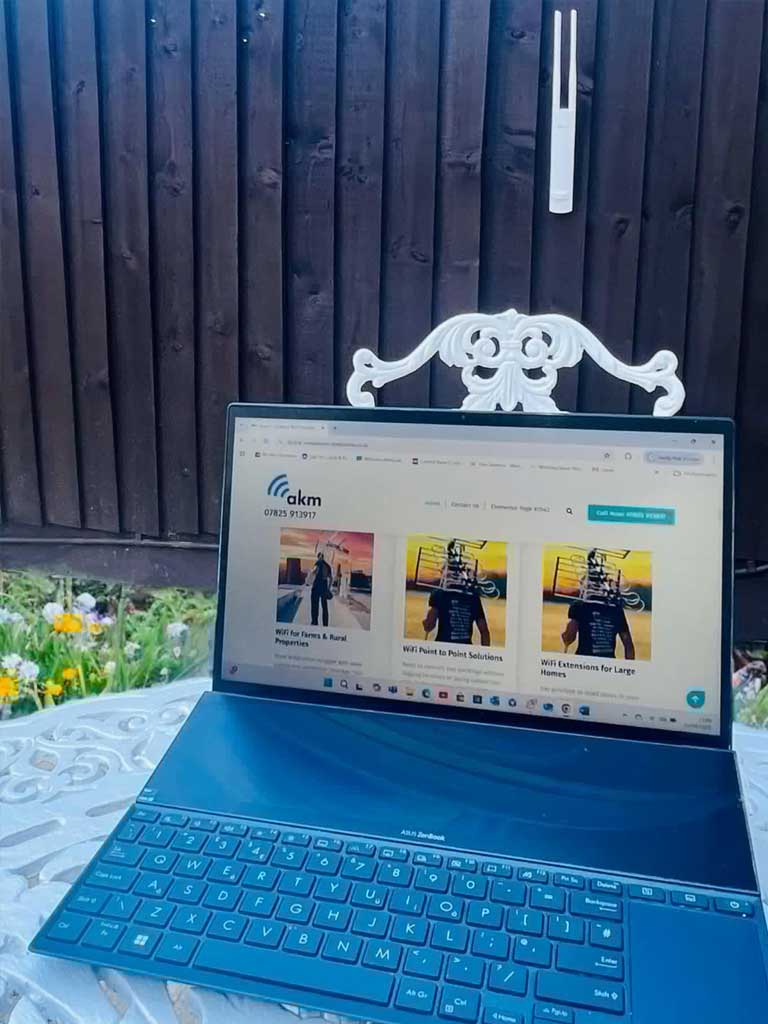 Outdoor WiFi for Gardens & Patios in Oxford 